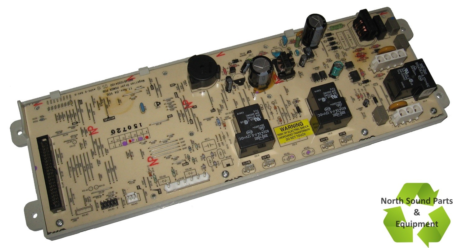 GE Dryer Control Board - WE4M489, WE4M332, 212D1201P001 (NSPE)