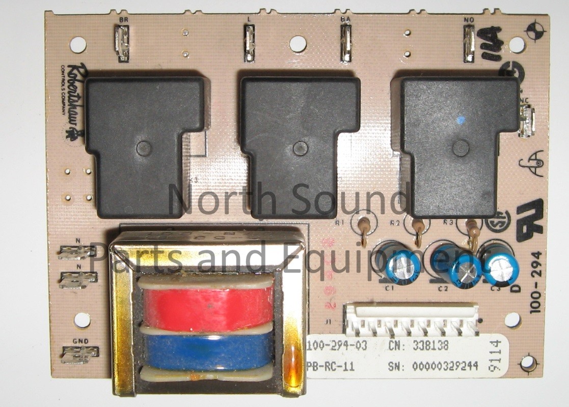 Kenmore wall oven relay board front