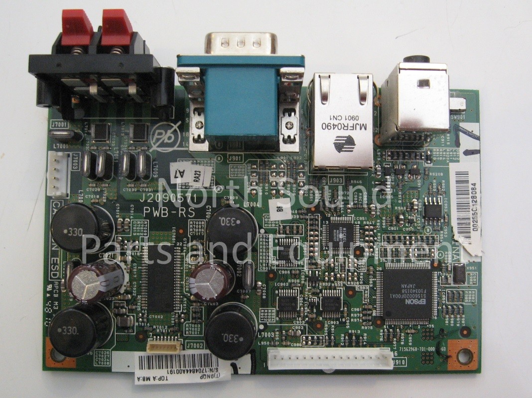 NEC Power Board, Front