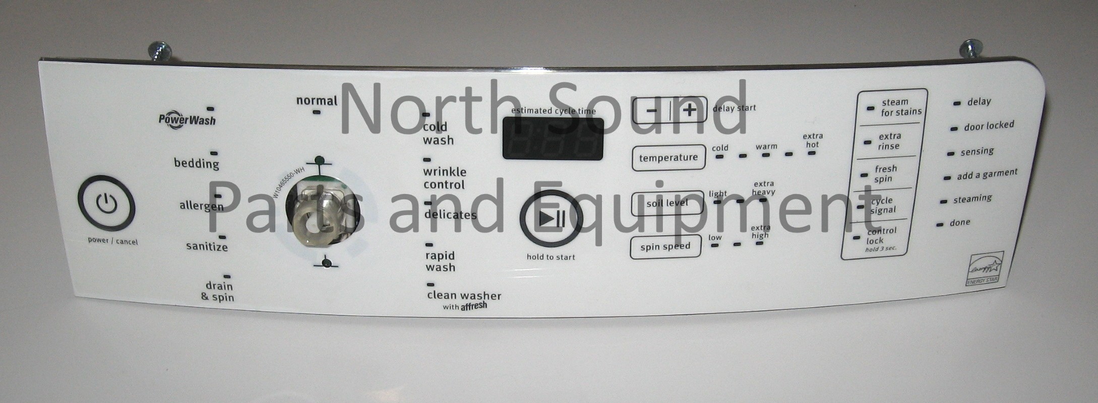 Whirlpool Control Board, Front