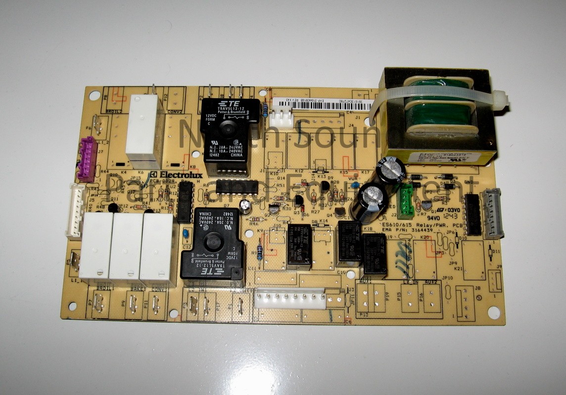 Frigidaire Relay Board, Front