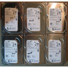 250GB HDD Lot of 6 WD 1901