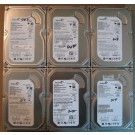 250GB HDD Lot of 6 WD 1919